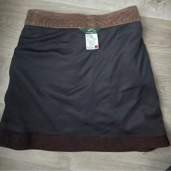 Woolrich Womens Skirt Sz 4 Brown Textured Wool Short Bottoms - Picture 10 of 11